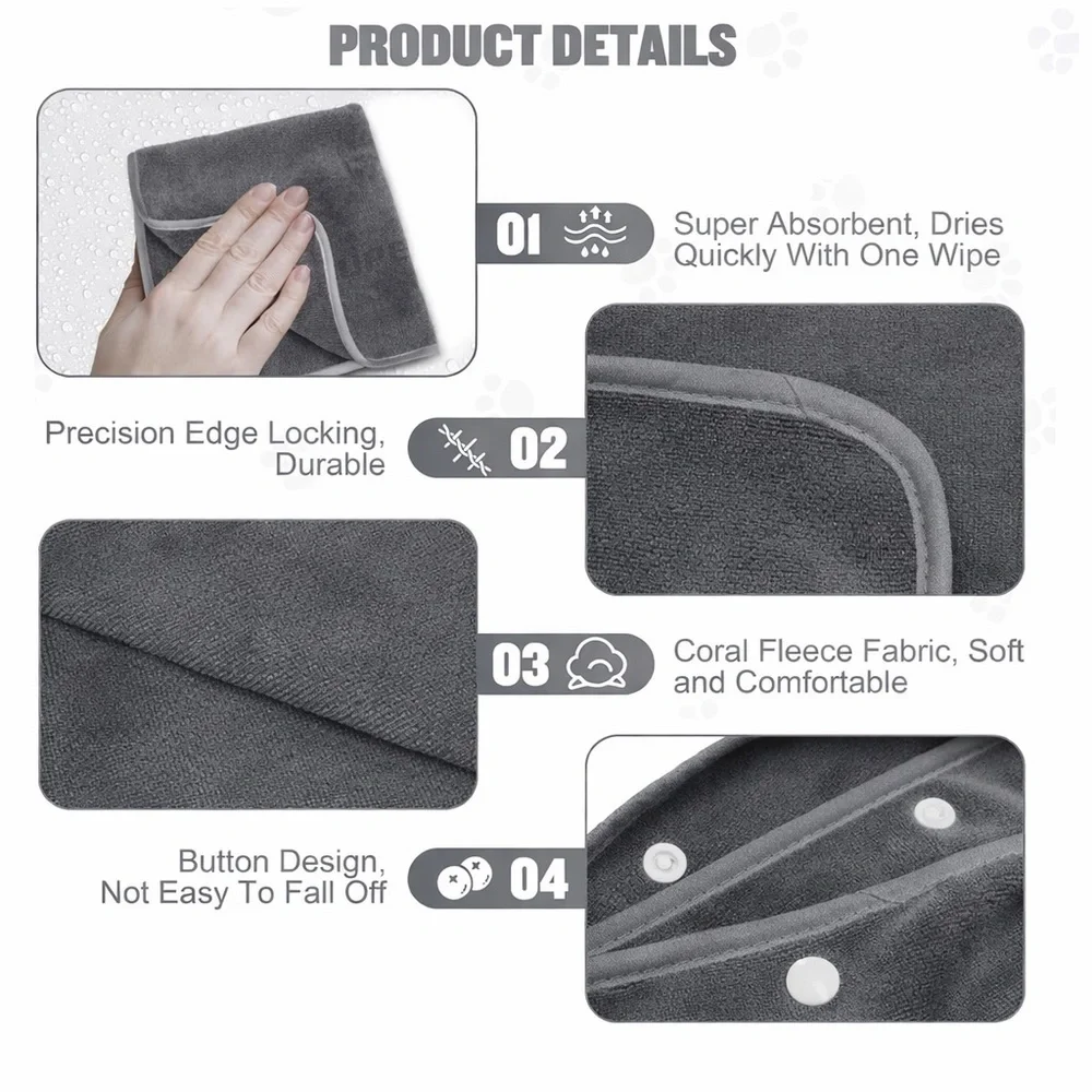 Dog Towels Pack of 2-55